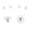 9 Packs: 144 ct. (1.296 total) Earring Backs by Bead Landing™ Premium Metals